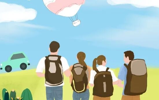图7:用旅行缓解心情