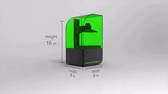 图7: 光固化式3D打印机