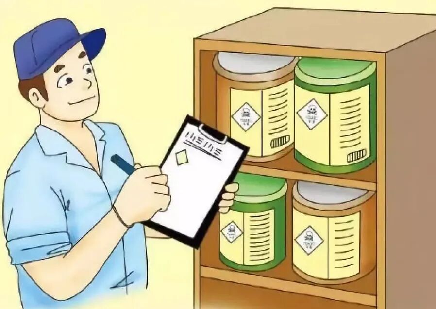 图8:危险化学品需要根据特性分类储存哦!