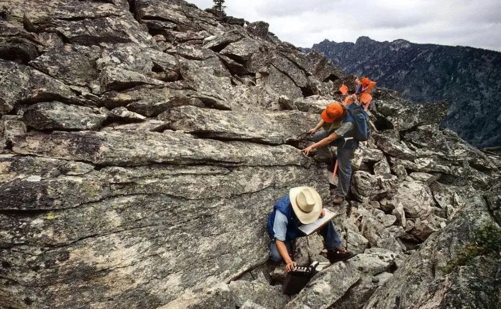 Figure 6: Geological work—interesting and demanding