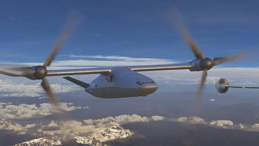 Figure 12: A tiltrotor drone