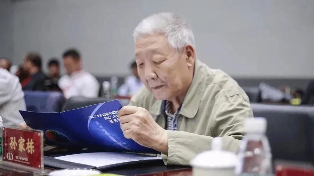 Figure 14. Sun Jiadong, chief designer of Chinese spaceflight.