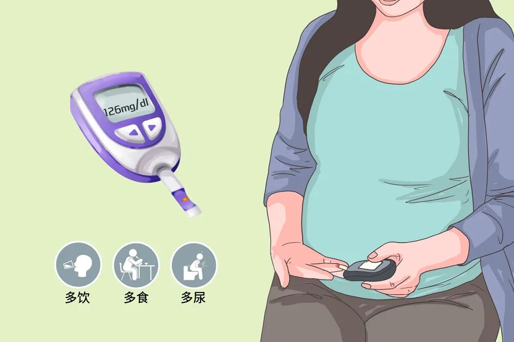Figure 5. Expectant mothers should be alert to gestational diabetes!